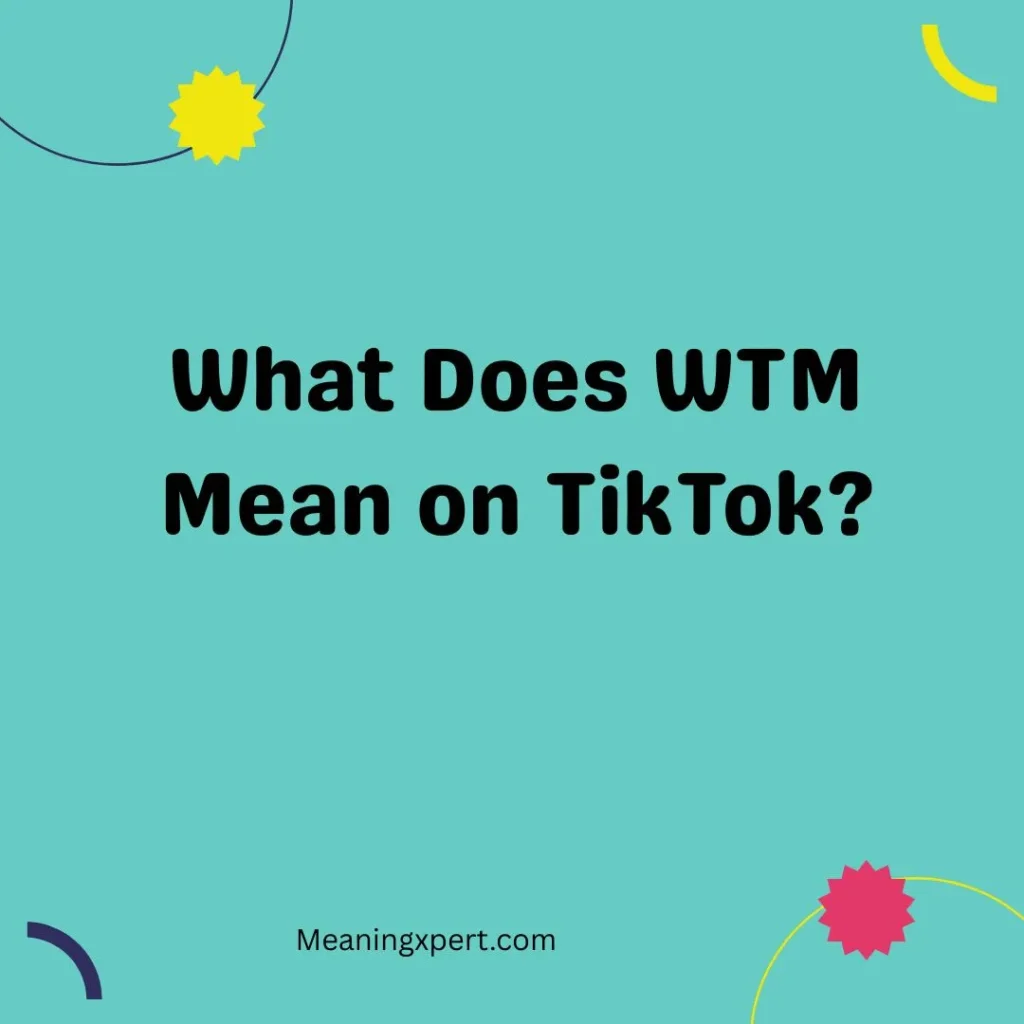 What Does WTM Mean on TikTok