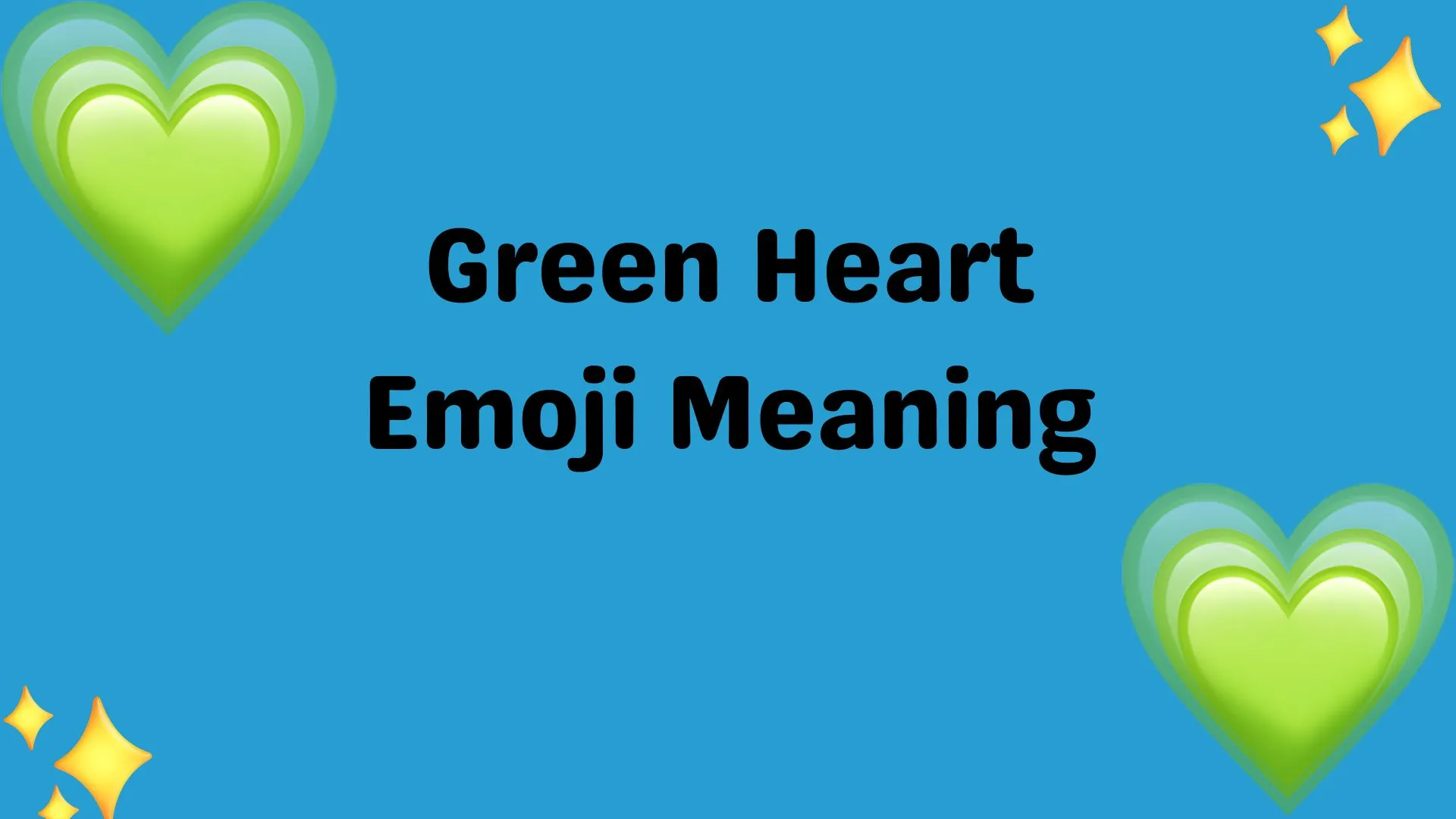 Green Heart Emoji Meaning