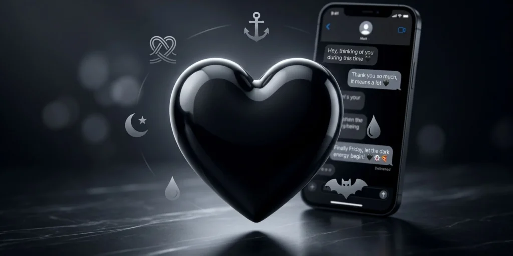 Black Heart Background & Origin