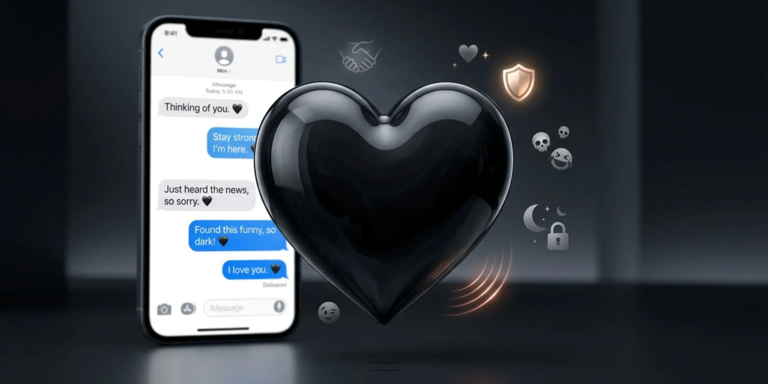 Black Heart Emoji Meaning