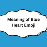 Meaning of Blue Heart Emoji