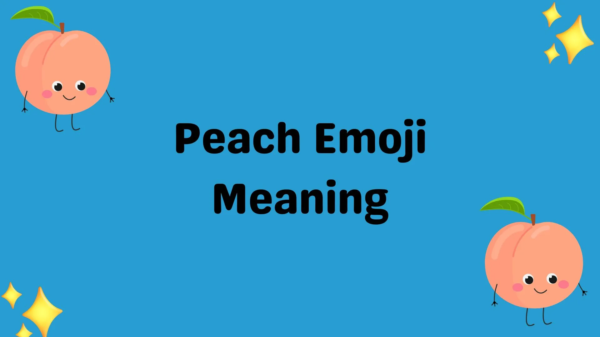 Peach Emoji Meaning