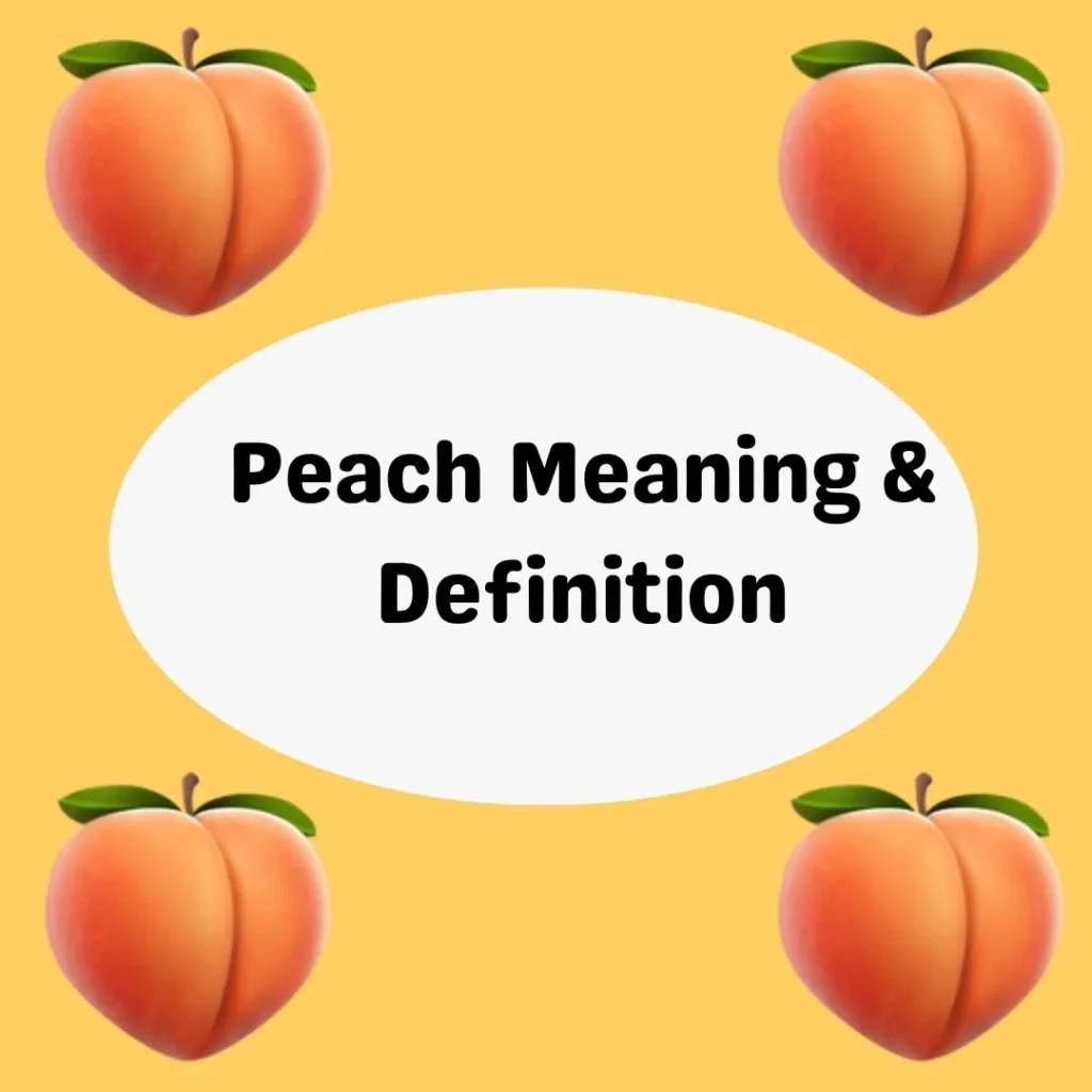 Peach Meaning & Definition