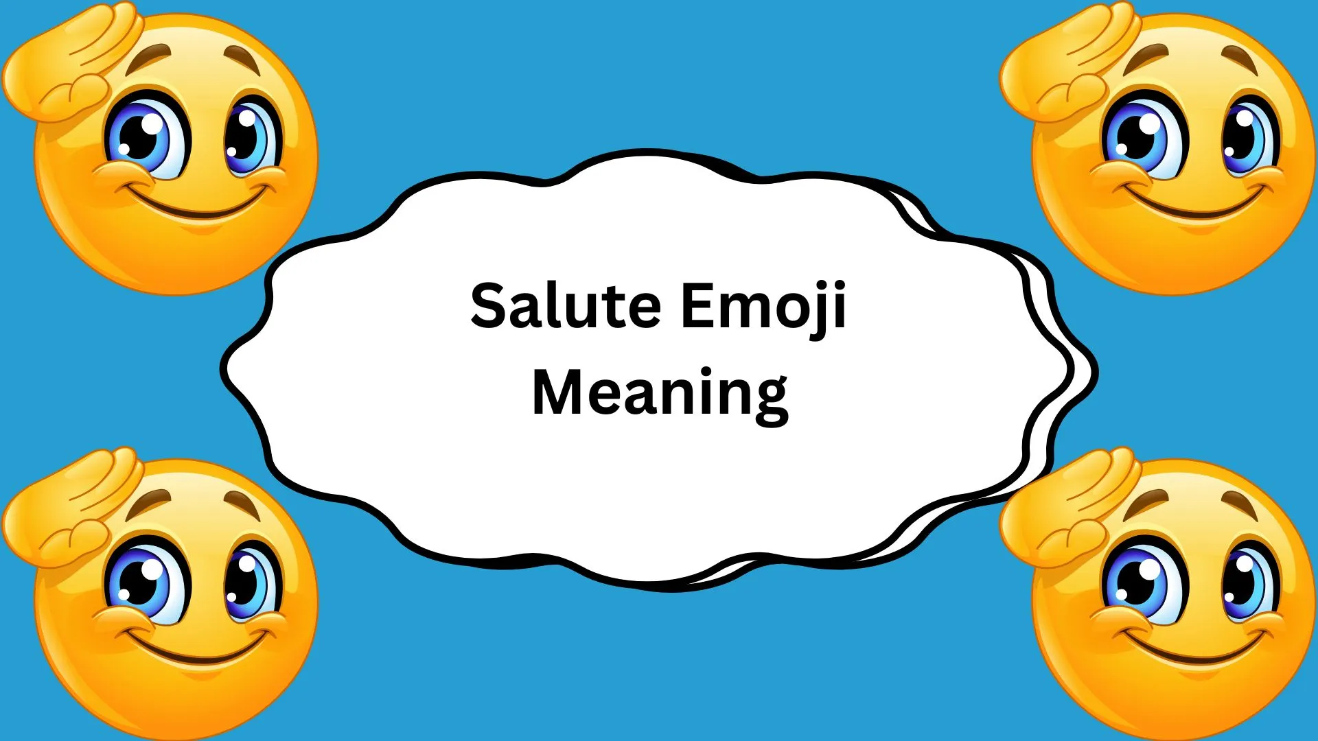 Salute Emoji Meaning