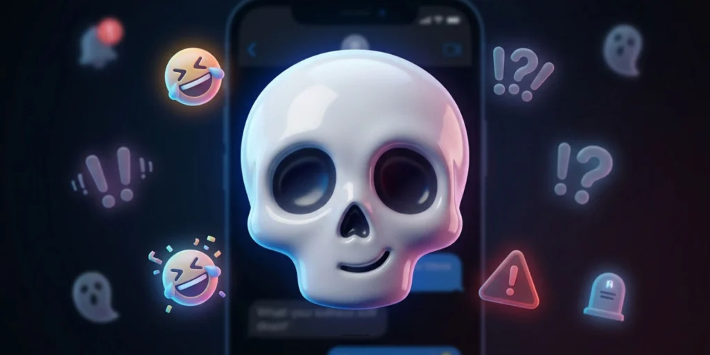 Skull Emoji Meaning & Definition