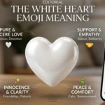 White Heart Emoji Meaning