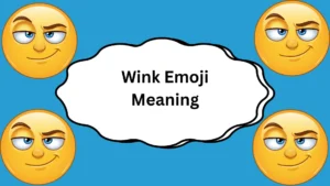 Wink Emoji Meaning