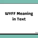 WYFF Meaning in Text