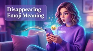 Disappearing Emoji Meaning