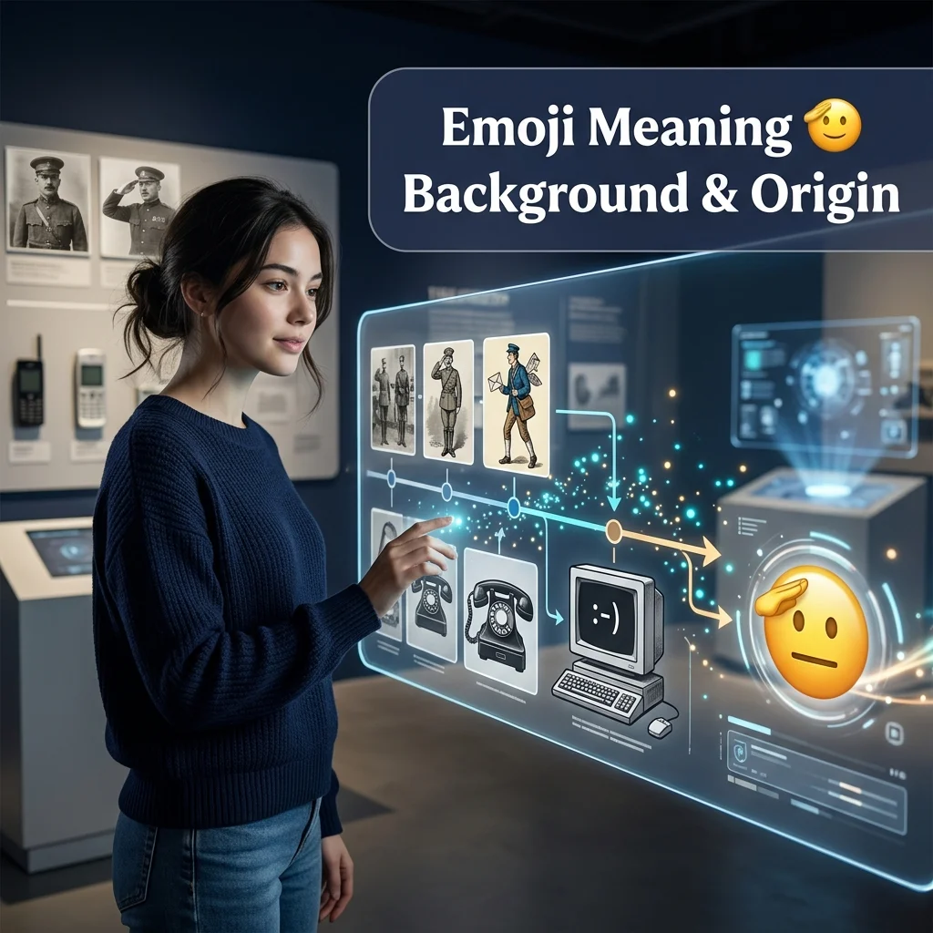 Emoji Meaning 🫡 Background & Origin
