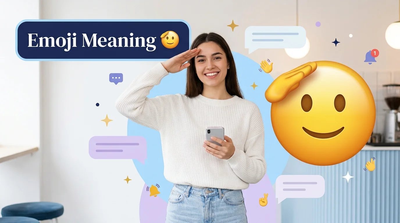 Emoji Meaning 🫡