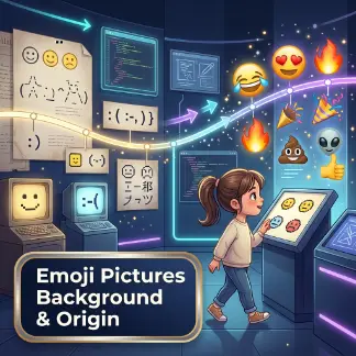 Emoji Pictures Background & Origin