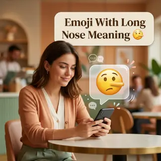 Emoji With Long Nose Meaning 🤥