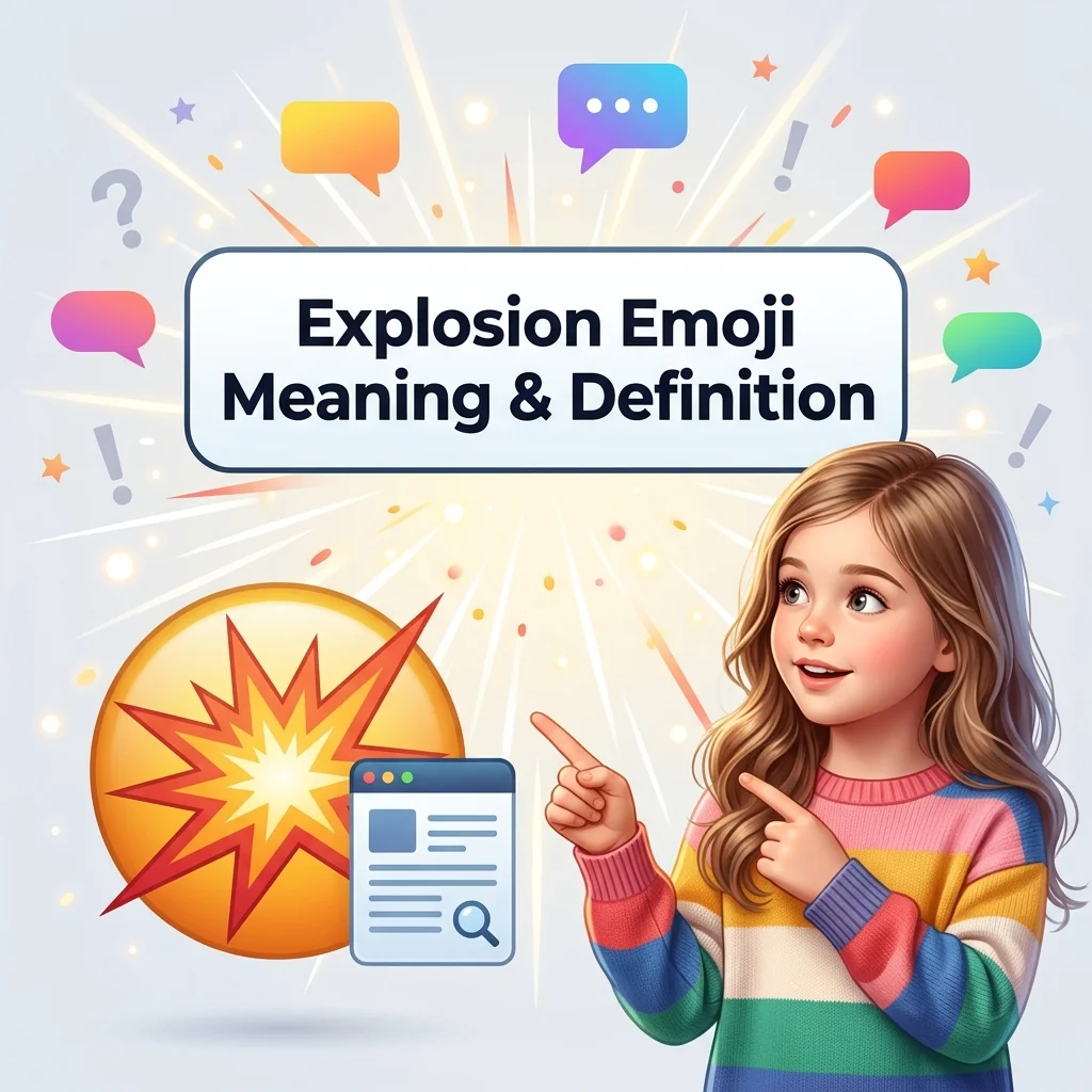 Explosion Emoji Meaning & Definition
