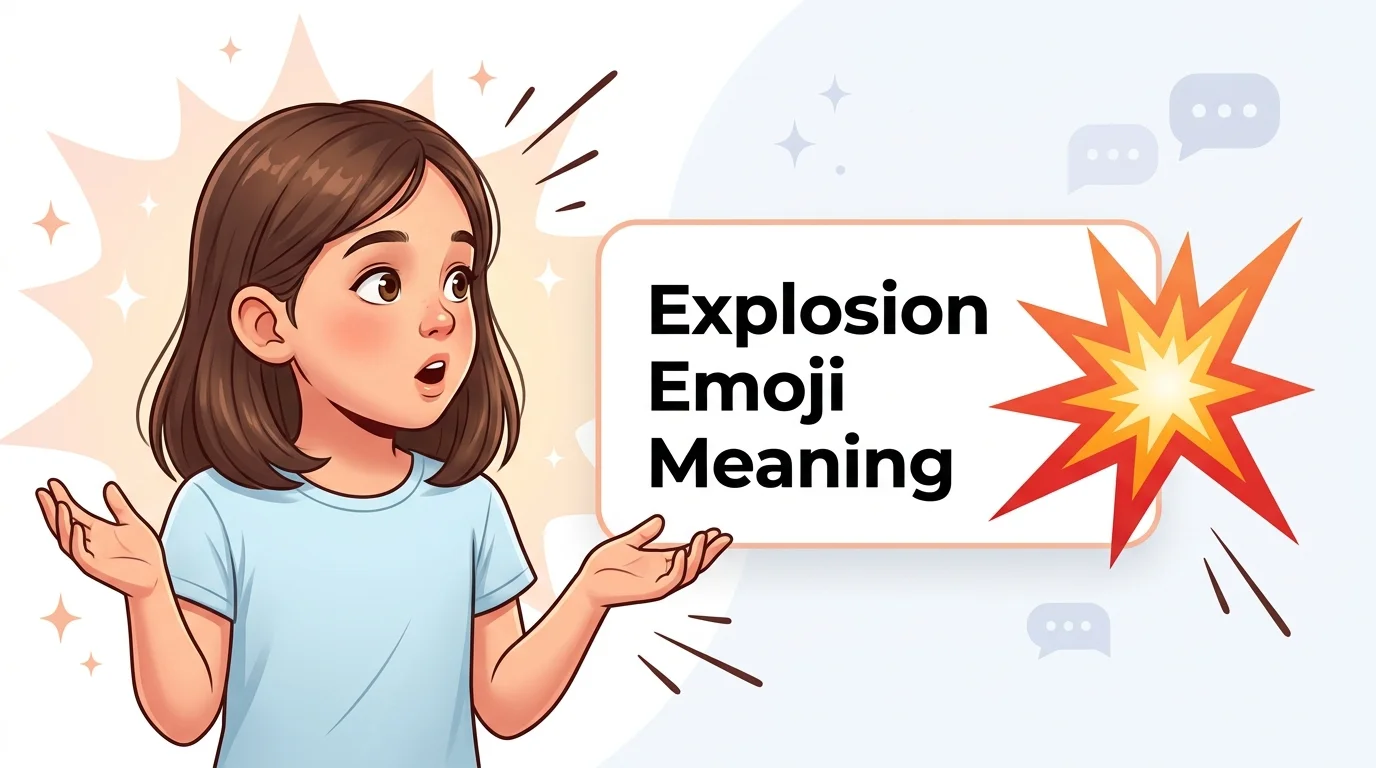 Explosion Emoji Meaning