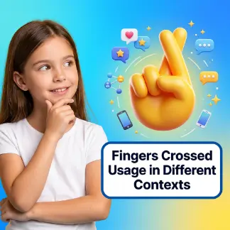 Fingers Crossed  Emoji Usage in Different Contexts