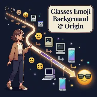 Glasses Emoji Background & Origin