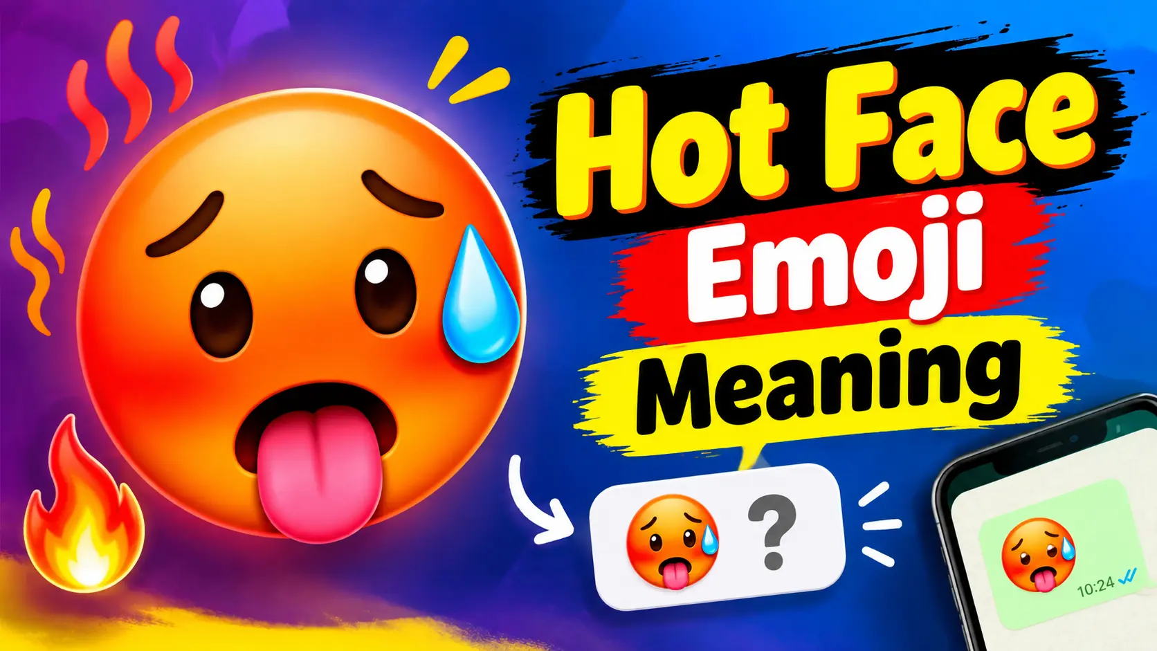 Hot Face Emoji Meaning