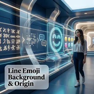 Line Emoji Background & Origin