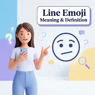 Line Emoji Meaning & Definition