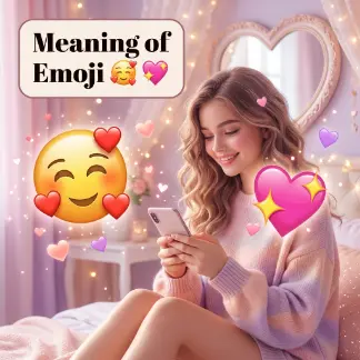 Meaning of Emoji 🥰 💖