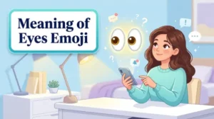 Meaning of Eyes Emoji