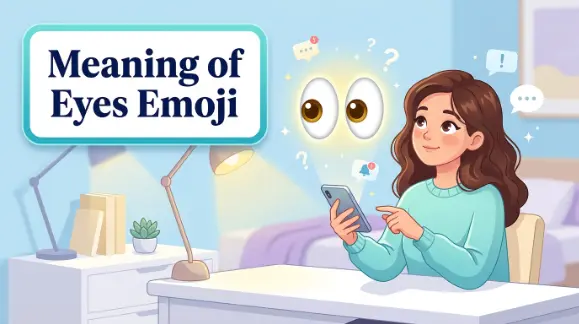 Meaning of Eyes Emoji