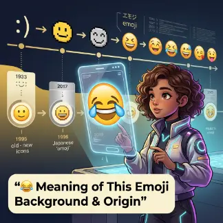 😂 Meaning of This Emoji Background & Origin