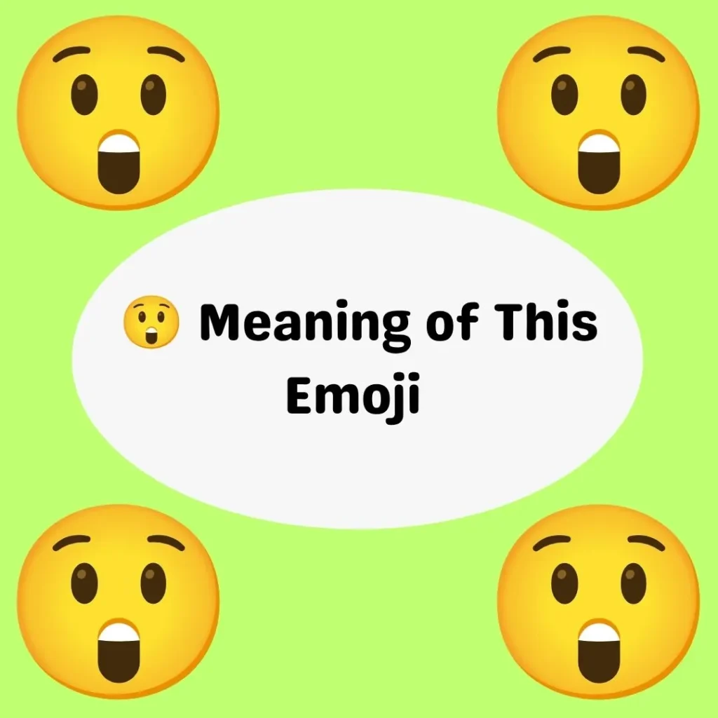 😲 Meaning of This Emoji 