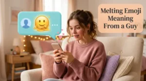 Melting Emoji Meaning From a Guy