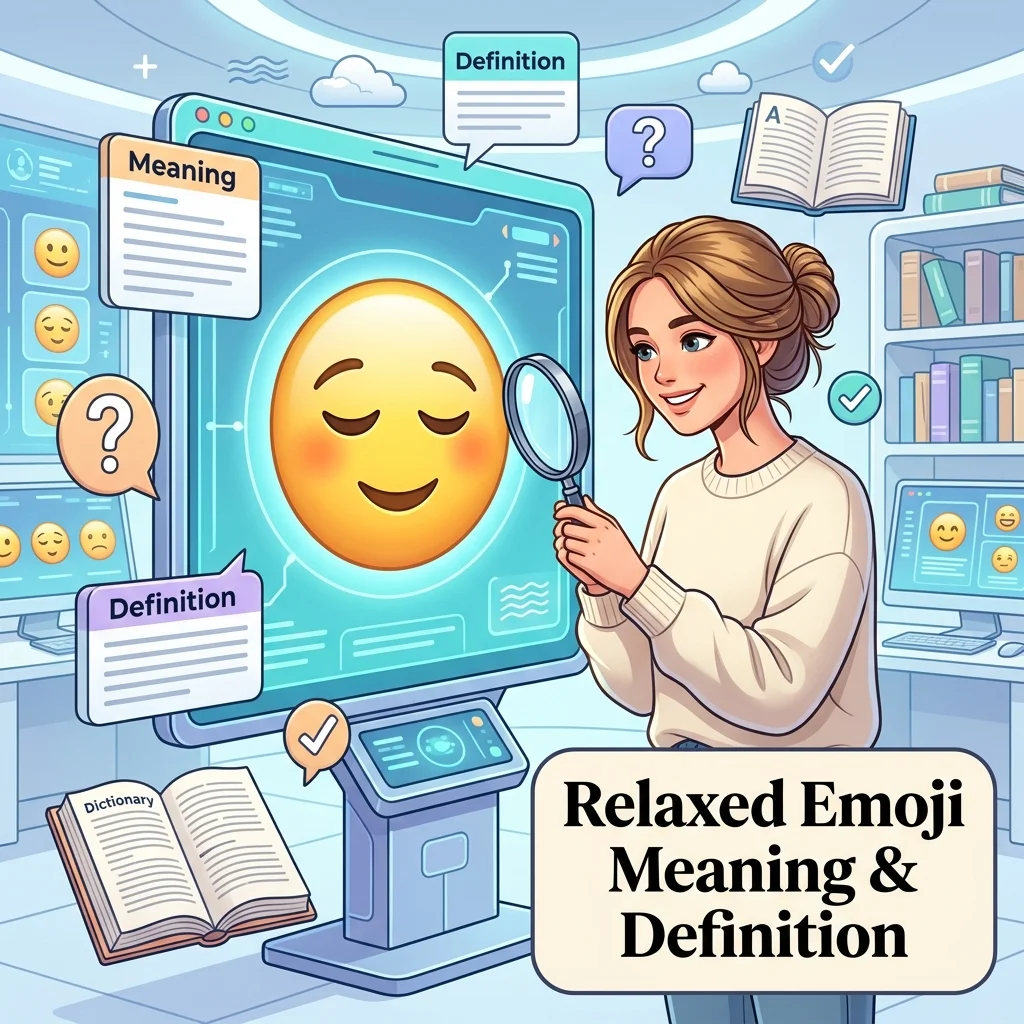 Relaxed Emoji Meaning & Definition