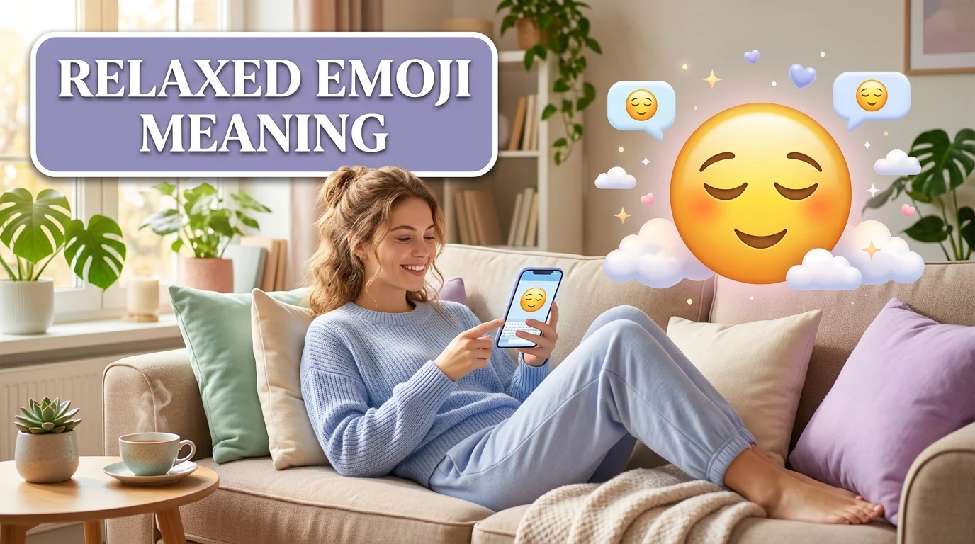 Relaxed Emoji Meaning