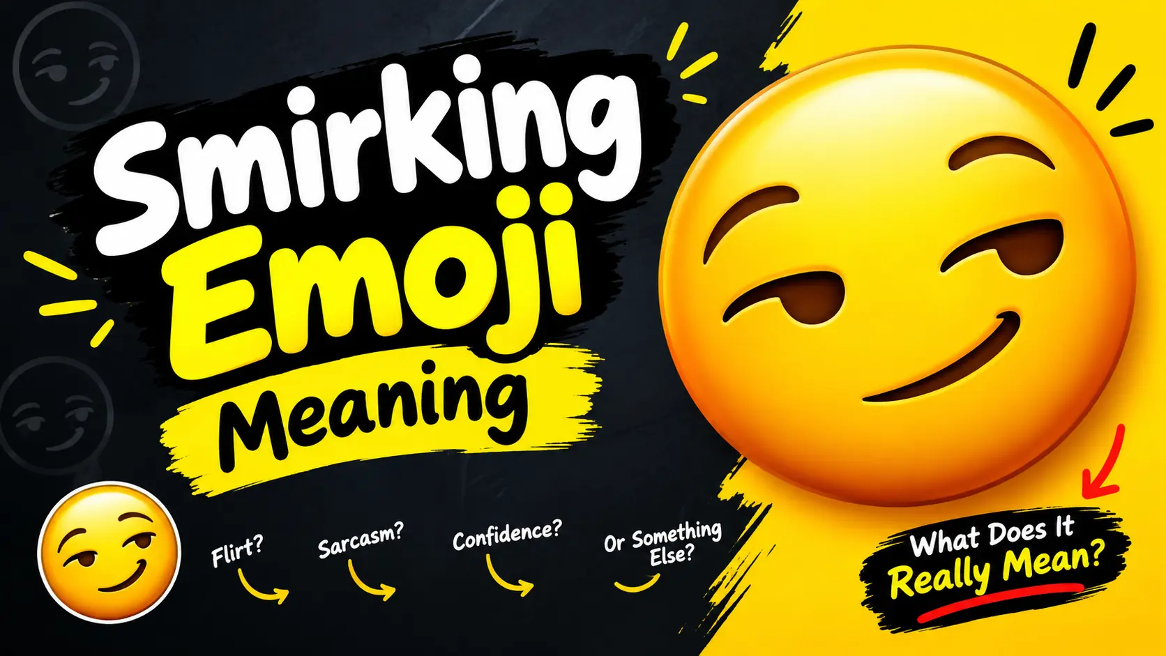 Smirking Emoji Meaning