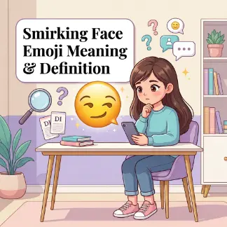 Smirking Face Emoji Meaning & Definition