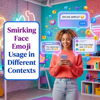 Smirking Face Emoji Usage in Different Contexts