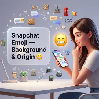 Snapchat Emoji Background & Origin