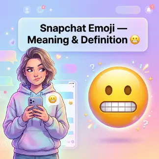 Snapchat Emoji Meaning & Definition