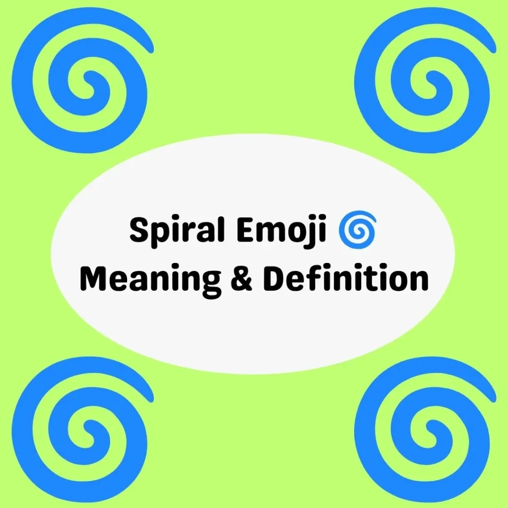 Spiral Emoji 🌀 Meaning & Definition