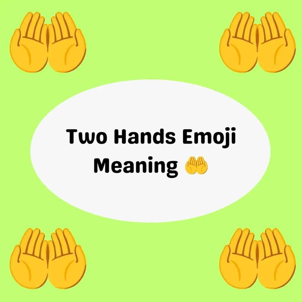 Two Hands Emoji Meaning 🤲