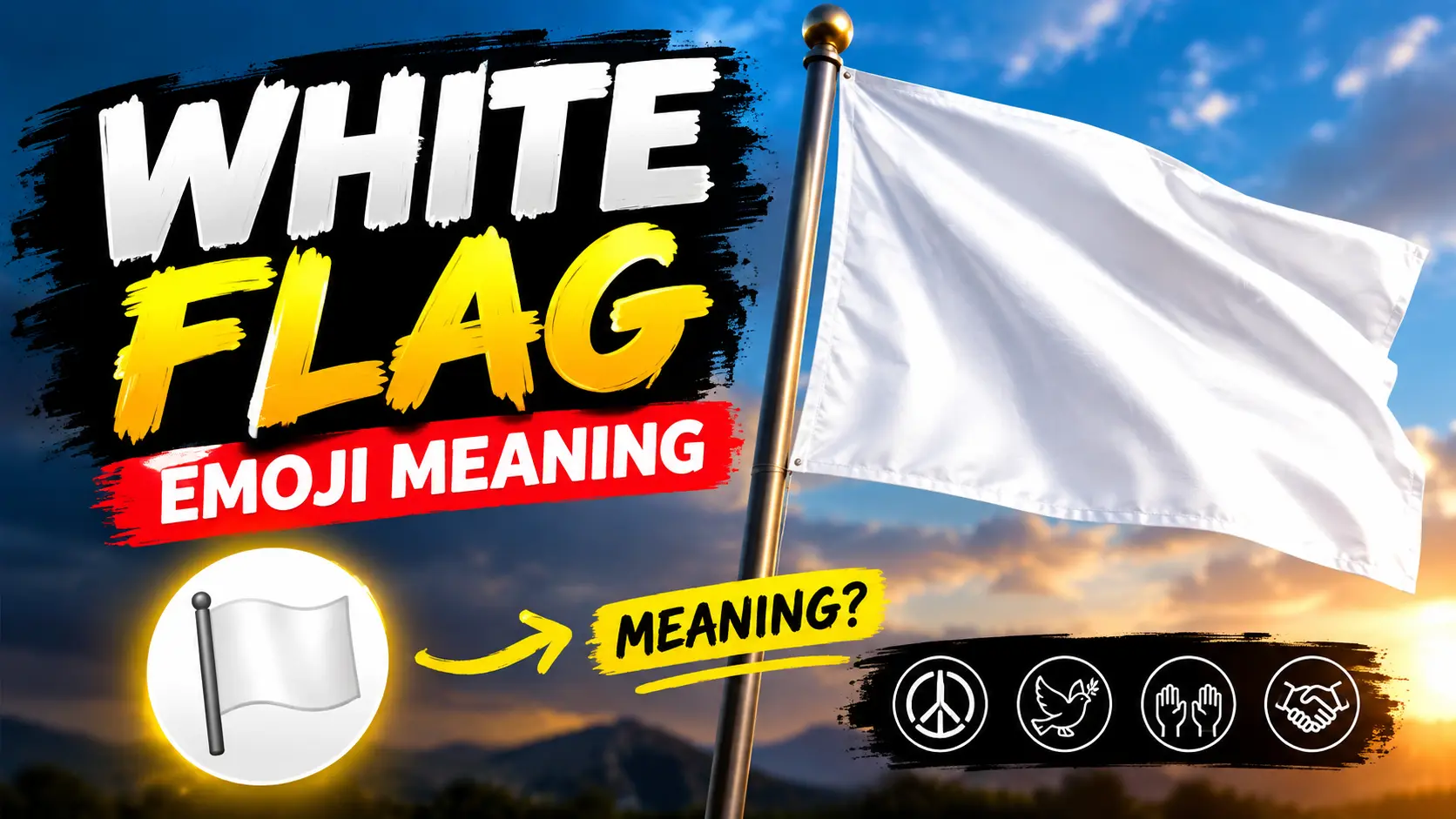 White Flag Emoji Meaning