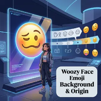 Woozy Face Emoji Background & Origin