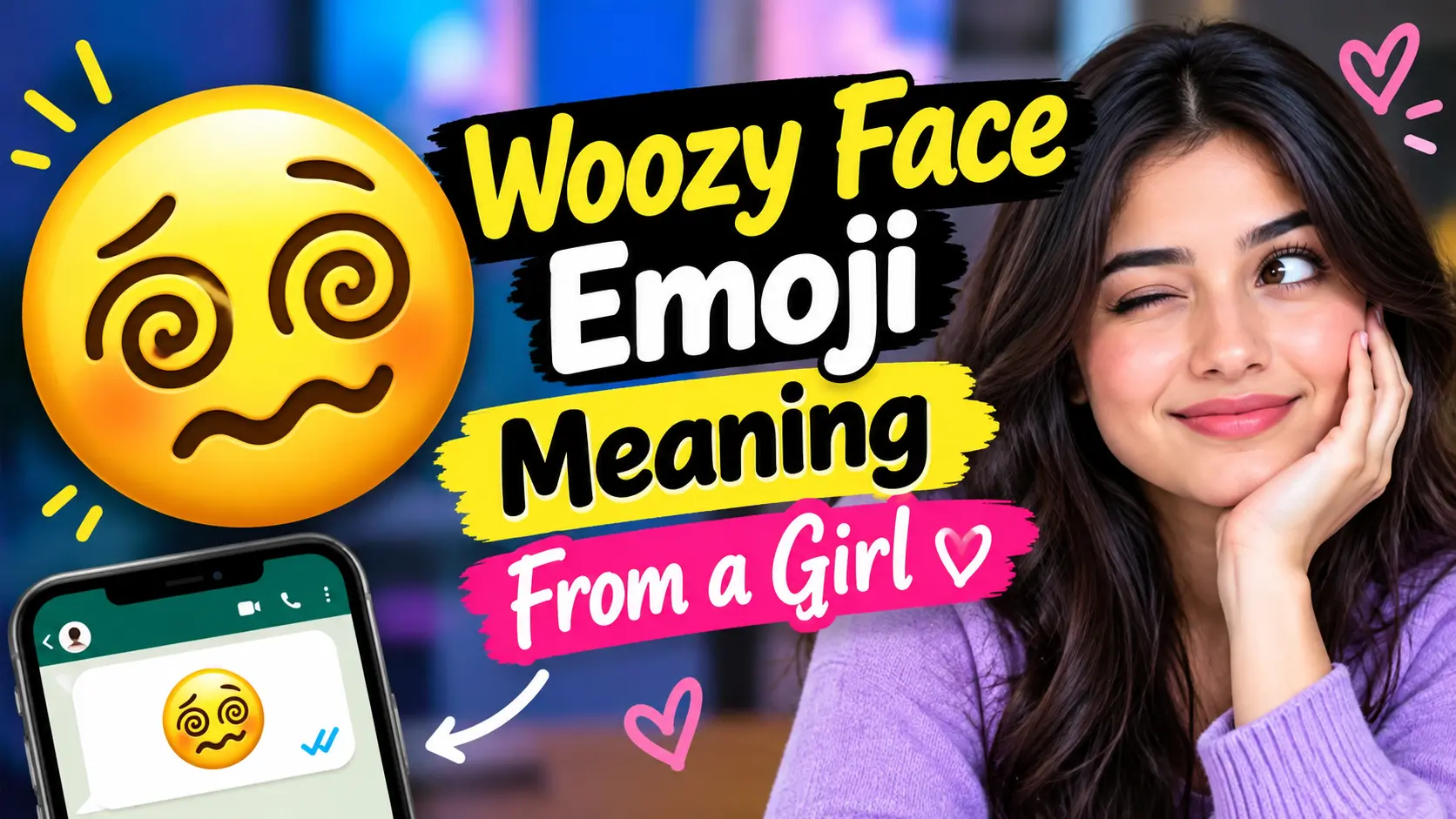 Woozy Face Emoji Meaning From a Girl