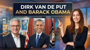 Dirk Van de Put and Barack Obama