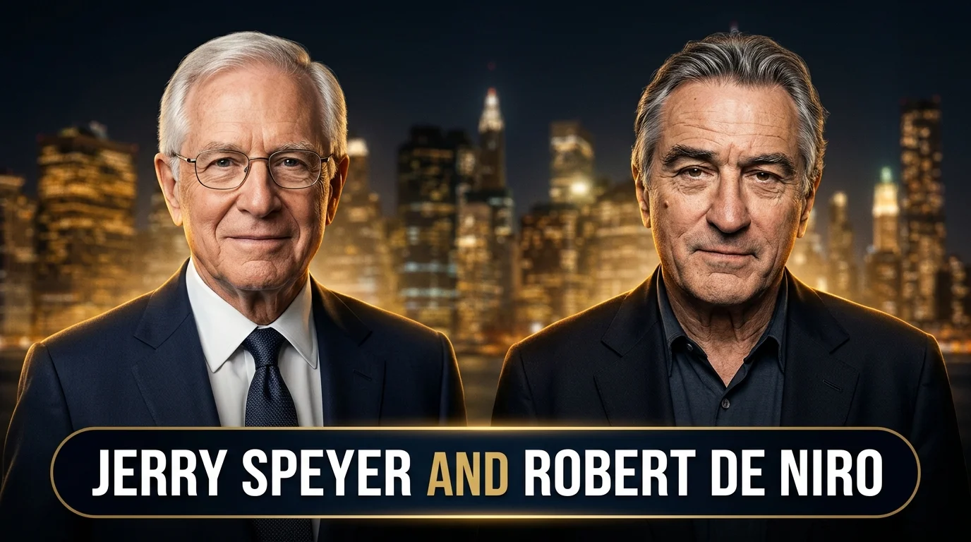 Jerry Speyer and Robert De Niro 