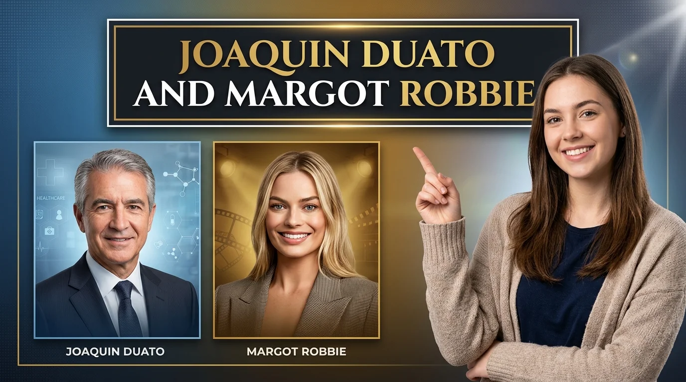 Joaquin Duato and Margot Robbie