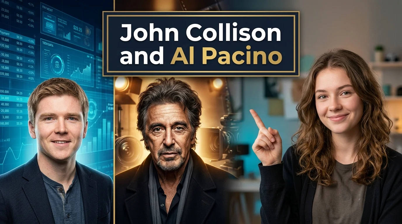 John Collison and Al Pacino