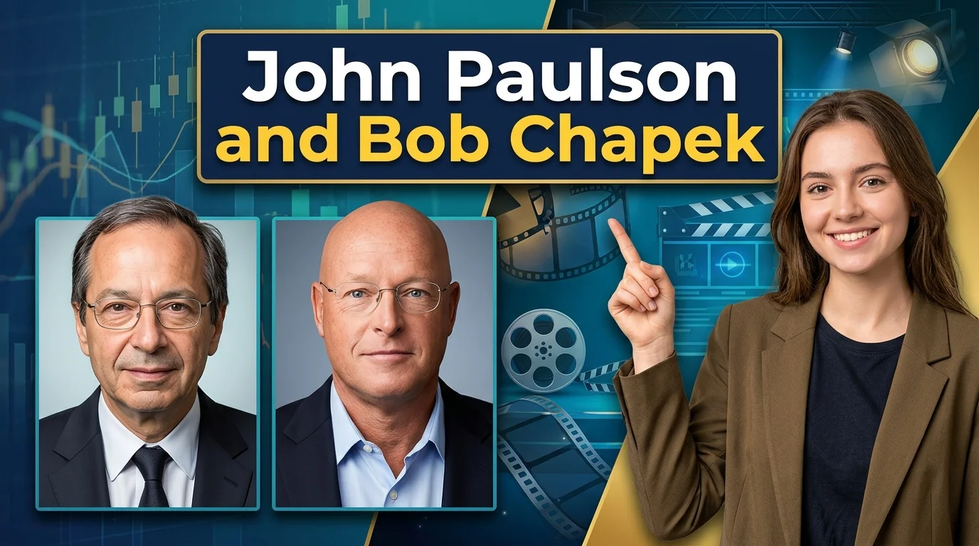John Paulson and Bob Chapek
