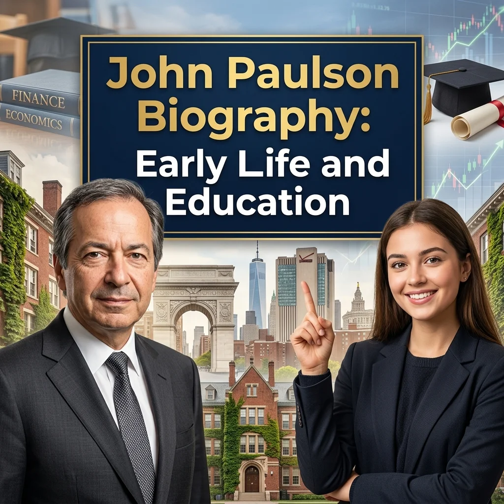 John Paulson Biography: Early Life and Education