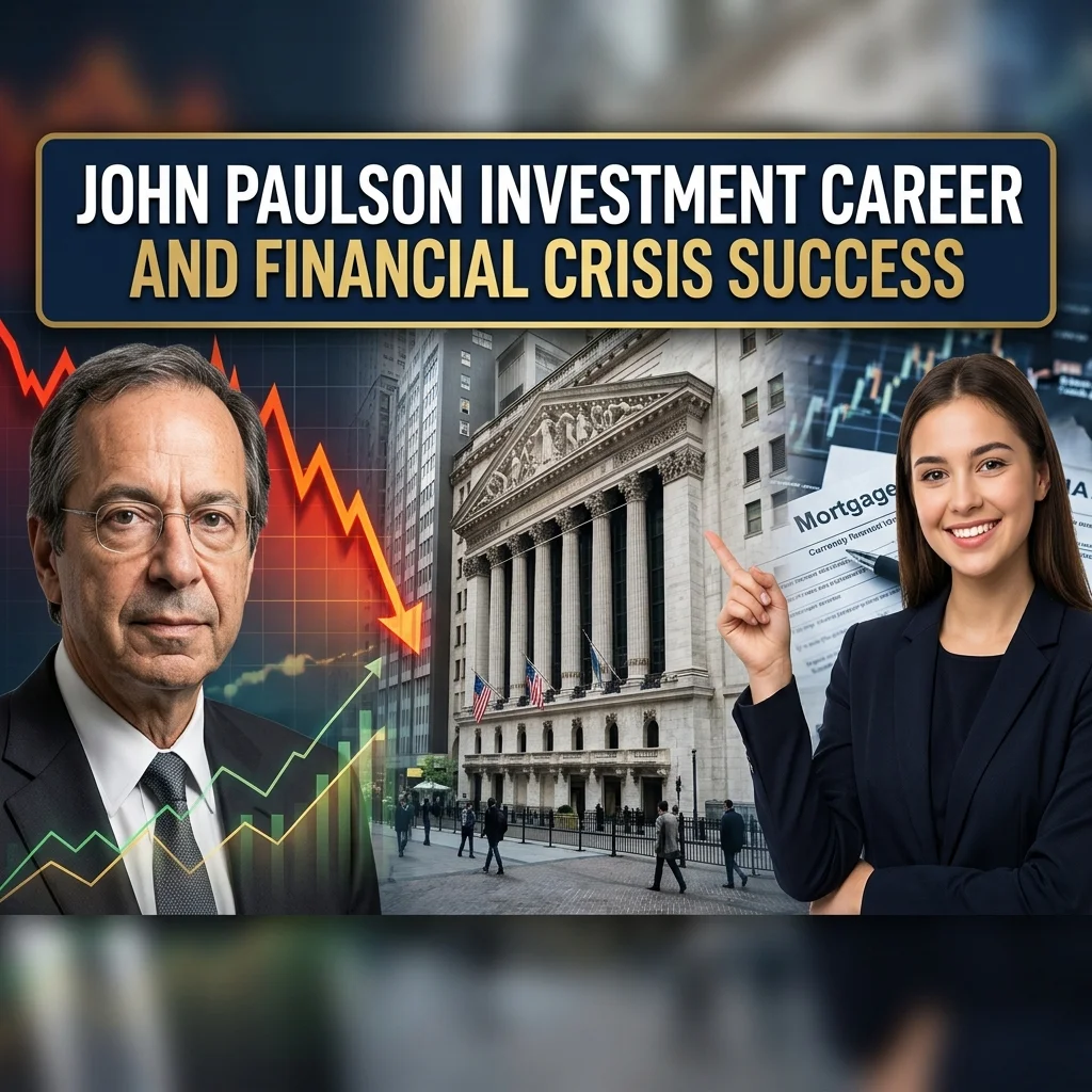 John Paulson Investment Career and Financial Crisis Success