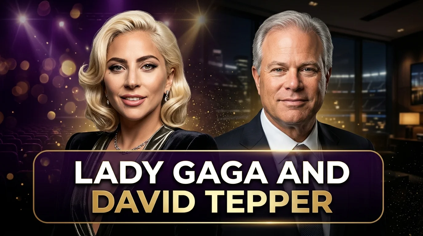 Lady Gaga and David Tepper 